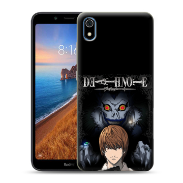 Силиконовый чехол на Xiaomi RedMi 7A с принтом Death note Тетрадь смерти Силиконовый чехол на Xiaomi RedMi 7A с принтом Death note Тетрадь смерти