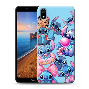 Силиконовый чехол на Xiaomi RedMi 7A с принтом Лило и Стич Силиконовый чехол на Xiaomi RedMi 7A с принтом Лило и Стич