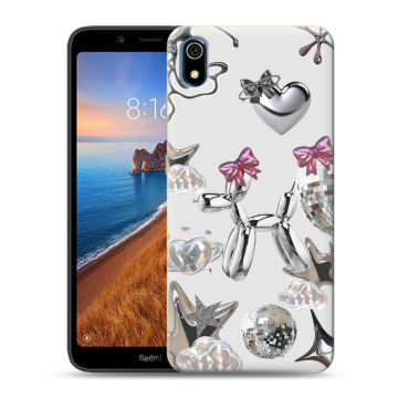 Силиконовый чехол на Xiaomi RedMi 7A с принтом Y2K Силиконовый чехол на Xiaomi RedMi 7A с принтом Y2K