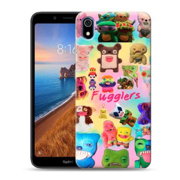 Силиконовый чехол на Xiaomi RedMi 7A с принтом Флагер Fuggler