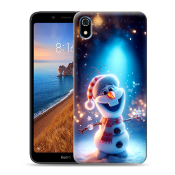 Силиконовый чехол на Xiaomi RedMi 7A с принтом Новый год