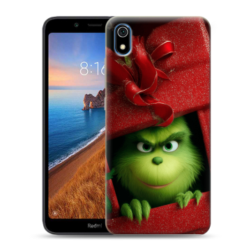 Силиконовый чехол на Xiaomi RedMi 7A с принтом Новый год