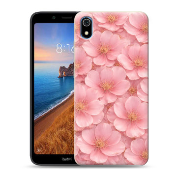Силиконовый чехол на Xiaomi RedMi 7A с принтом женский