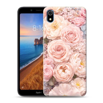 Силиконовый чехол на Xiaomi RedMi 7A с принтом женский Силиконовый чехол на Xiaomi RedMi 7A с принтом женский