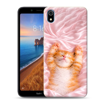 Силиконовый чехол на Xiaomi RedMi 7A с принтом женский Силиконовый чехол на Xiaomi RedMi 7A с принтом женский