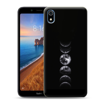 Силиконовый чехол на Xiaomi RedMi 7A с принтом женский Силиконовый чехол на Xiaomi RedMi 7A с принтом женский