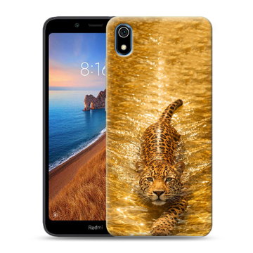Силиконовый чехол на Xiaomi RedMi 7A с принтом женский Силиконовый чехол на Xiaomi RedMi 7A с принтом женский