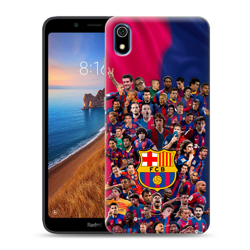 Пластиковый чехол на Xiaomi RedMi 7A с принтом Барселона Barcelona Пластиковый чехол на Xiaomi RedMi 7A с принтом Барселона Barcelona