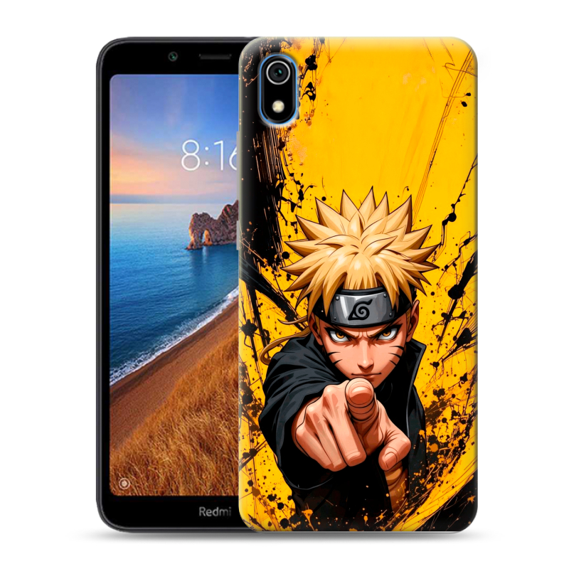 Пластиковый чехол на Xiaomi RedMi 7A с принтом Naruto Наруто Пластиковый чехол на Xiaomi RedMi 7A с принтом Naruto Наруто