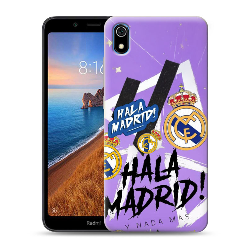 Пластиковый чехол на Xiaomi RedMi 7A с принтом Real Madrid Реал Мадрид Пластиковый чехол на Xiaomi RedMi 7A с принтом Real Madrid Реал Мадрид
