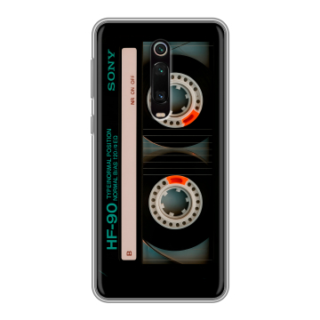 Силиконовый чехол на Xiaomi RedMi K20 с принтом Кассета Силиконовый чехол на Xiaomi RedMi K20 с принтом Кассета