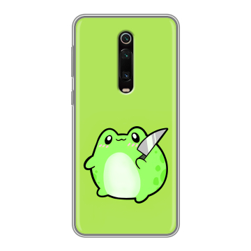 Силиконовый чехол на Xiaomi RedMi K20 с принтом Лягушенок