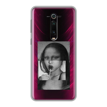 Силиконовый чехол на Xiaomi RedMi K20 с принтом Мона Лиза
