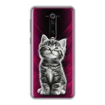 Силиконовый чехол на Xiaomi RedMi K20 с принтом Котенок
