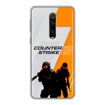 Силиконовый чехол на Xiaomi RedMi K20 с принтом Counter Strike