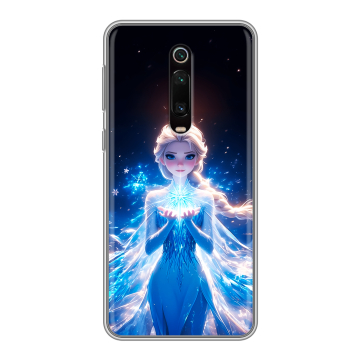Силиконовый чехол на Xiaomi RedMi K20 с принтом Холодное сердце Frozen