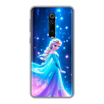Силиконовый чехол на Xiaomi RedMi K20 с принтом Холодное сердце Frozen
