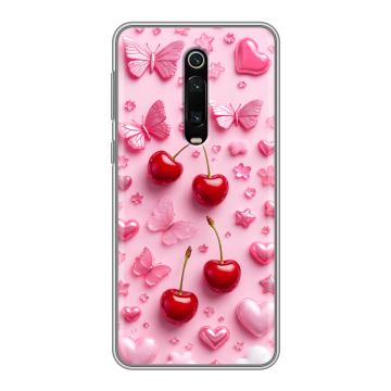 Силиконовый чехол на Xiaomi RedMi K20 с принтом для девочек
