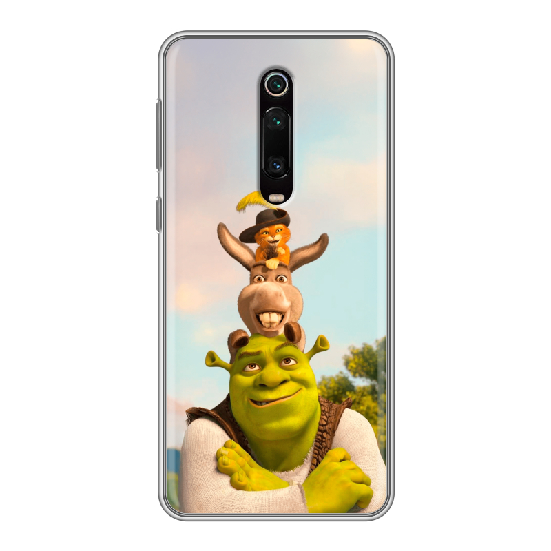 Силиконовый чехол на Xiaomi RedMi K20 с принтом Шрек Shrek Силиконовый чехол на Xiaomi RedMi K20 с принтом Шрек Shrek