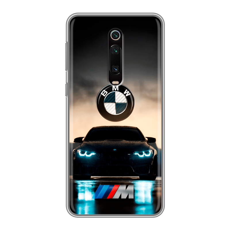 Силиконовый чехол на Xiaomi RedMi K20 с принтом БМВ BMW Силиконовый чехол на Xiaomi RedMi K20 с принтом БМВ BMW