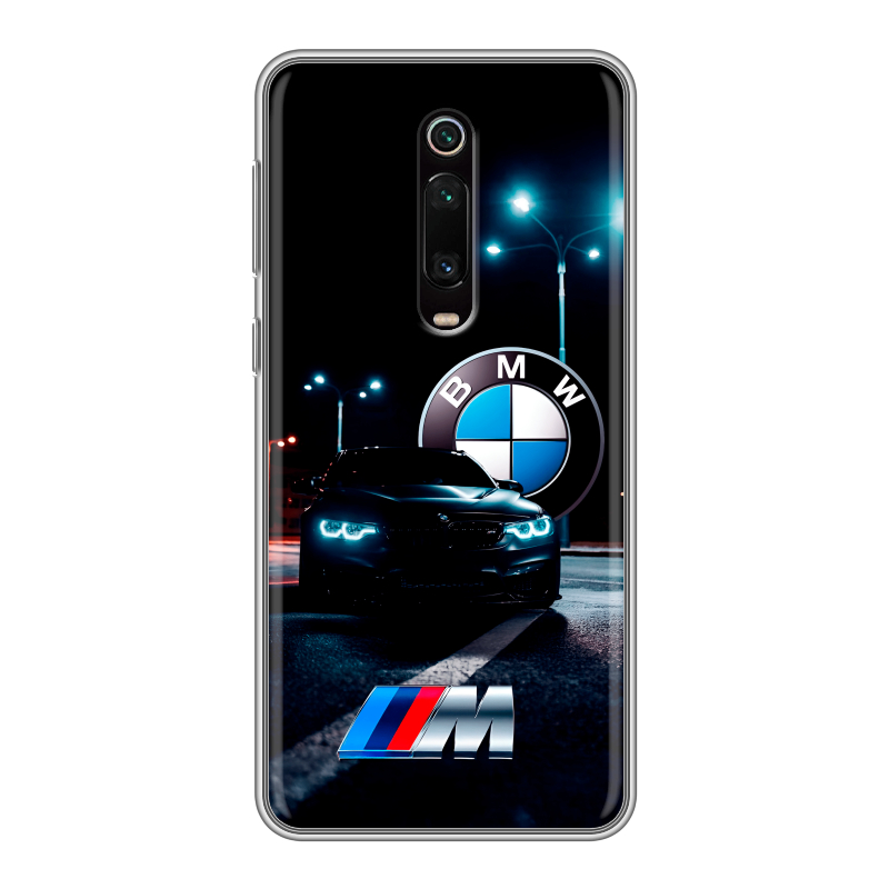 Силиконовый чехол на Xiaomi RedMi K20 с принтом БМВ BMW Силиконовый чехол на Xiaomi RedMi K20 с принтом БМВ BMW