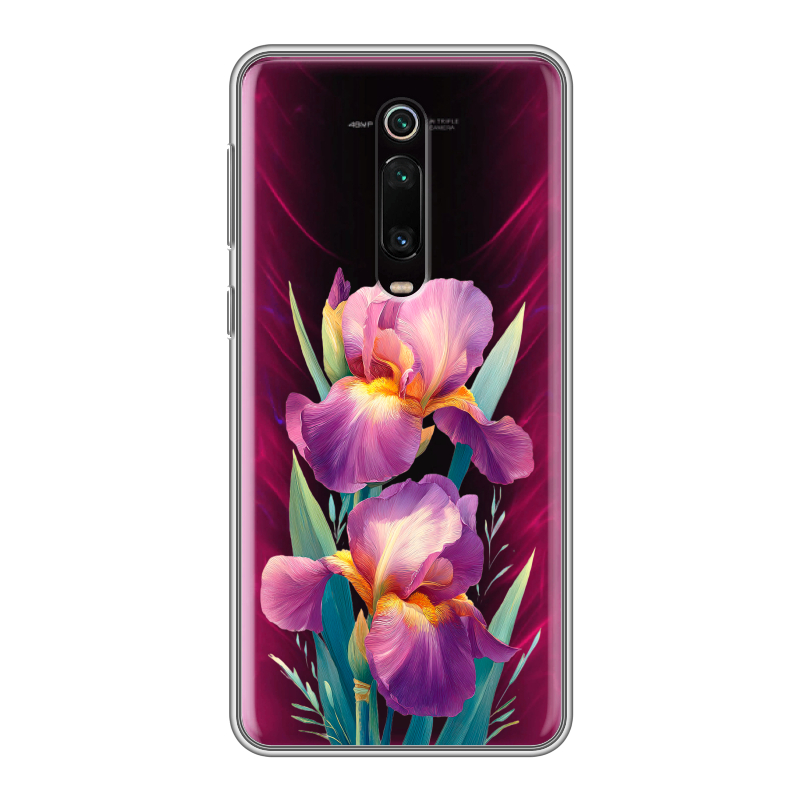 Силиконовый чехол на Xiaomi RedMi K20 с принтом Цветы орхидеи Силиконовый чехол на Xiaomi RedMi K20 с принтом Цветы орхидеи