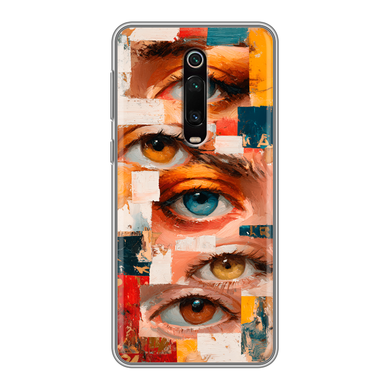 Силиконовый чехол на Xiaomi RedMi K20 с принтом Модный принт Силиконовый чехол на Xiaomi RedMi K20 с принтом Модный принт