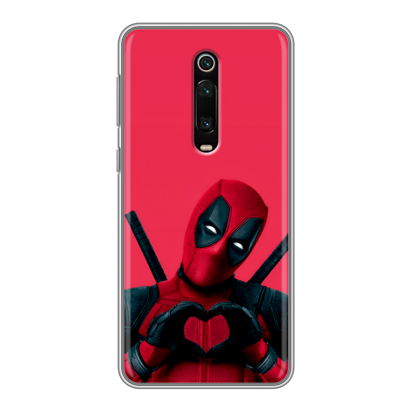 Силиконовый чехол на Xiaomi RedMi K20 с принтом Дедпул Deadpool Силиконовый чехол на Xiaomi RedMi K20 с принтом Дедпул Deadpool