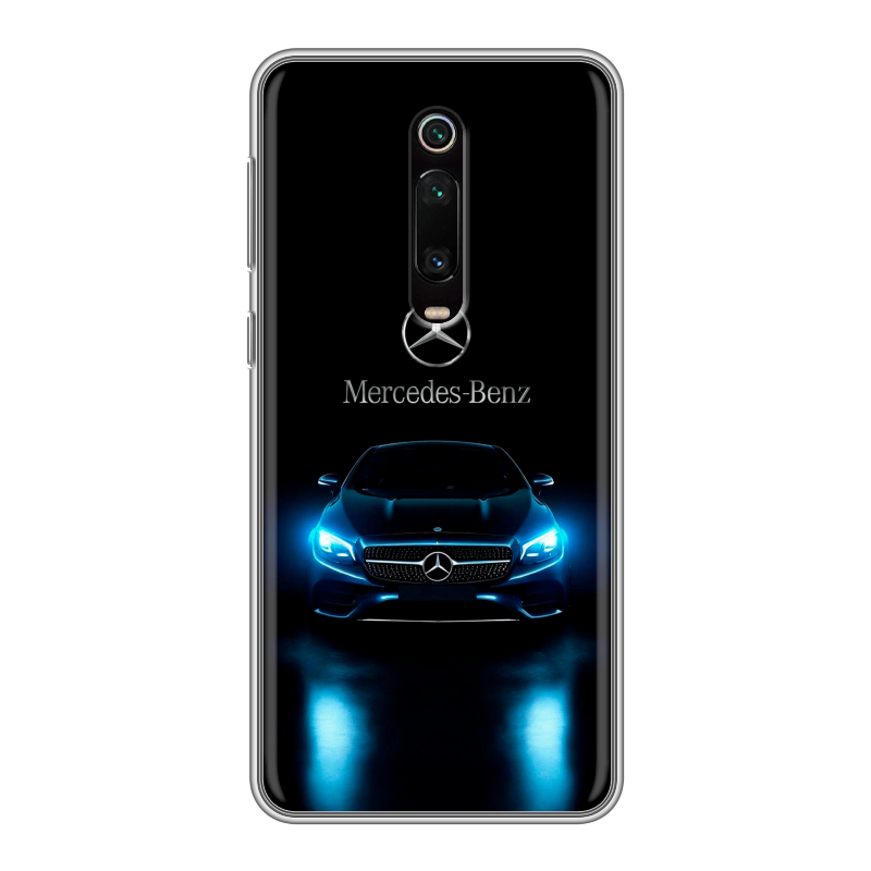 Силиконовый чехол на Xiaomi RedMi K20 с принтом Mercedes Мерседес Силиконовый чехол на Xiaomi RedMi K20 с принтом Mercedes Мерседес