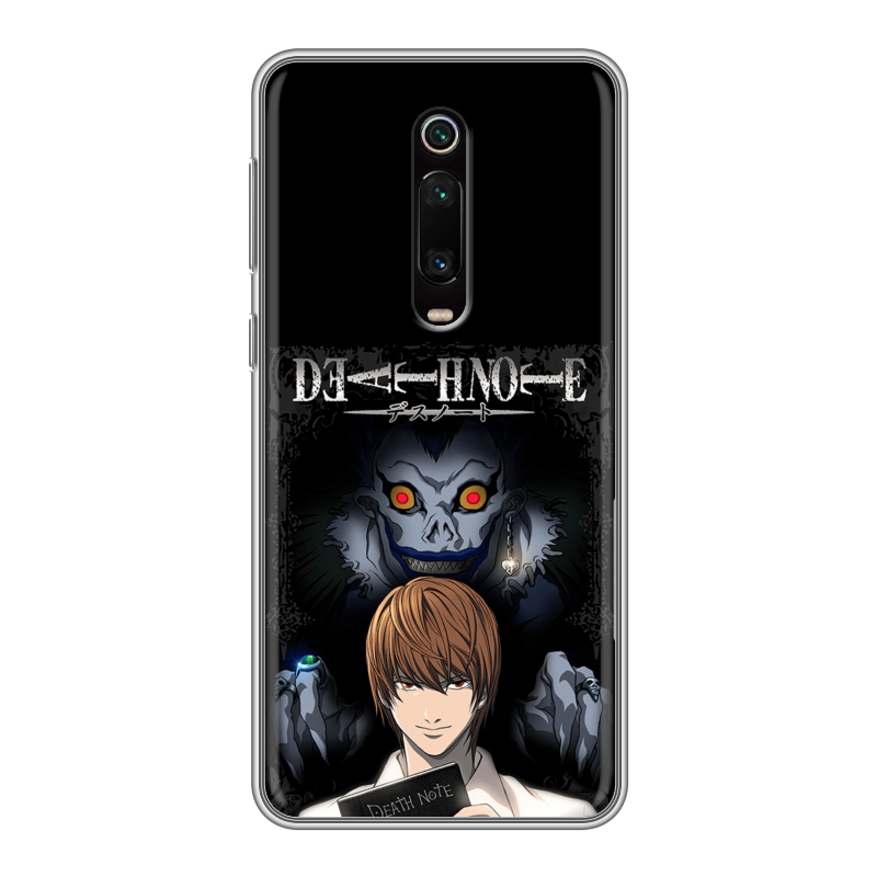Силиконовый чехол на Xiaomi RedMi K20 с принтом Death note Тетрадь смерти Силиконовый чехол на Xiaomi RedMi K20 с принтом Death note Тетрадь смерти