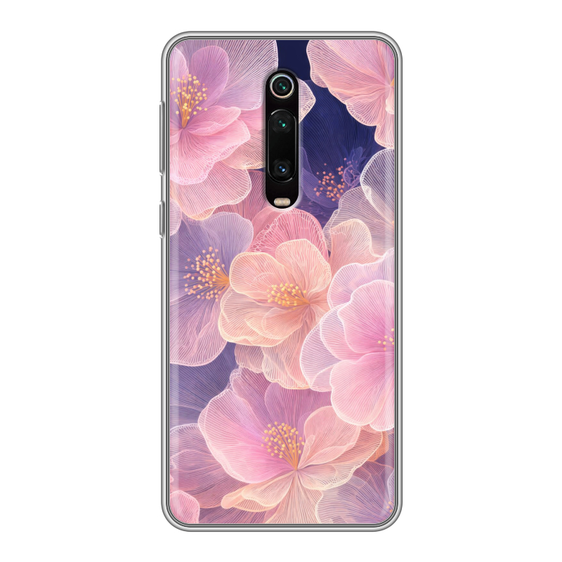 Силиконовый чехол на Xiaomi RedMi K20 с принтом женский Силиконовый чехол на Xiaomi RedMi K20 с принтом женский