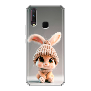 Силиконовый чехол на Vivo Y17 с принтом Кролик Силиконовый чехол на Vivo Y17 с принтом Кролик