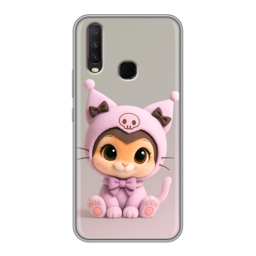 Силиконовый чехол на Vivo Y17 с принтом Куроми Kuromi 