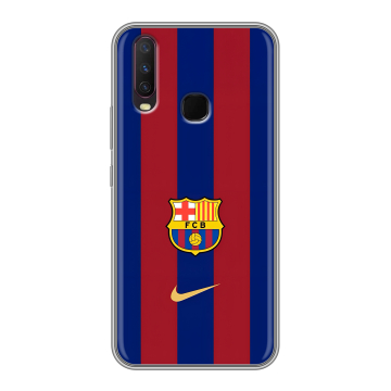 Силиконовый чехол на Vivo Y17 с принтом Барселона Barcelona