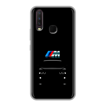 Силиконовый чехол на Vivo Y17 с принтом БМВ BMW Силиконовый чехол на Vivo Y17 с принтом БМВ BMW