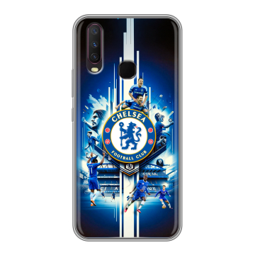 Силиконовый чехол на Vivo Y17 с принтом Chelsea Челси