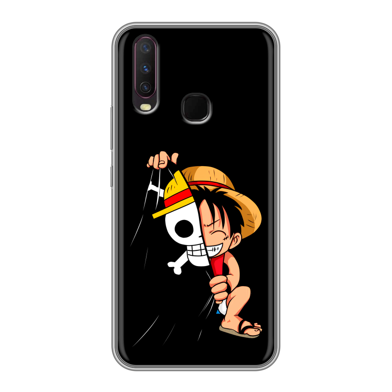 Силиконовый чехол на Vivo Y17 с принтом One Piece Ван Пис Силиконовый чехол на Vivo Y17 с принтом One Piece Ван Пис