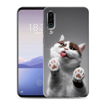Силиконовый чехол на Meizu 16Xs с принтом Коты