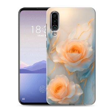 Силиконовый чехол на Meizu 16Xs с принтом Женский