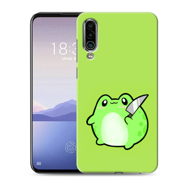 Силиконовый чехол на Meizu 16Xs с принтом Лягушенок