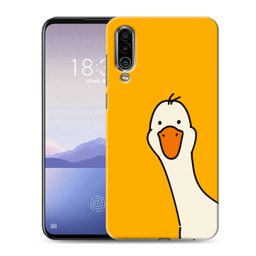 Силиконовый чехол на Meizu 16Xs с принтом Утка
