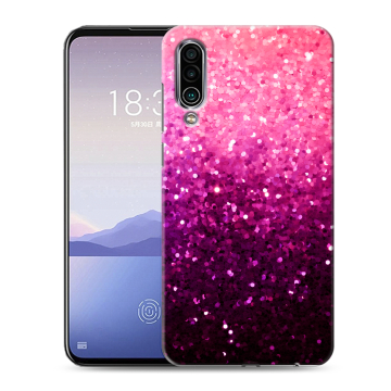 Силиконовый чехол на Meizu 16Xs с принтом Блестки