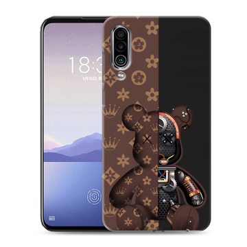 Силиконовый чехол на Meizu 16Xs с принтом Луи робот
