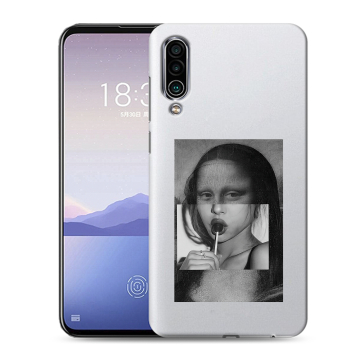 Силиконовый чехол на Meizu 16Xs с принтом Мона Лиза