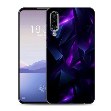 Силиконовый чехол на Meizu 16Xs с принтом Абстракиция