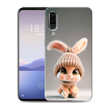 Силиконовый чехол на Meizu 16Xs с принтом Кролик