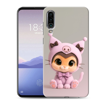 Силиконовый чехол на Meizu 16Xs с принтом Куроми Kuromi 