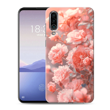 Силиконовый чехол на Meizu 16Xs с принтом Розы цветы