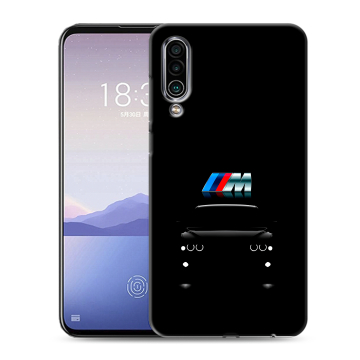 Силиконовый чехол на Meizu 16Xs с принтом БМВ BMW