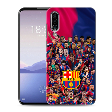 Силиконовый чехол на Meizu 16Xs с принтом Барселона Barcelona